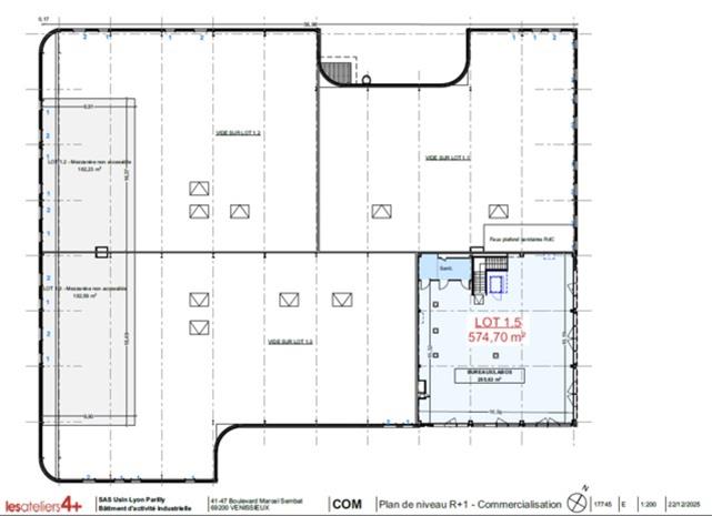 Local d'activités Location 69200 VENISSIEUX  BOULEVARD IRENE JOLIOT CURIE