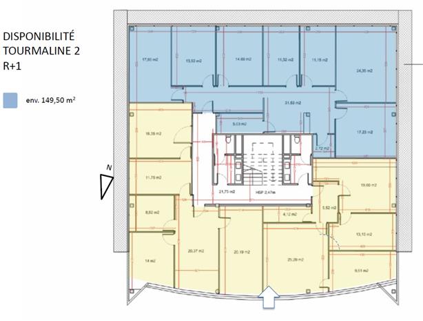 Bureau Location 33700 MERIGNAC 6 RUE JOULE