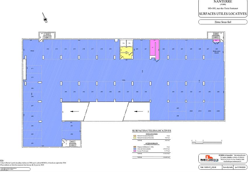 Bureau Location 92000 NANTERRE 24 BOULEVARD DE PESARO