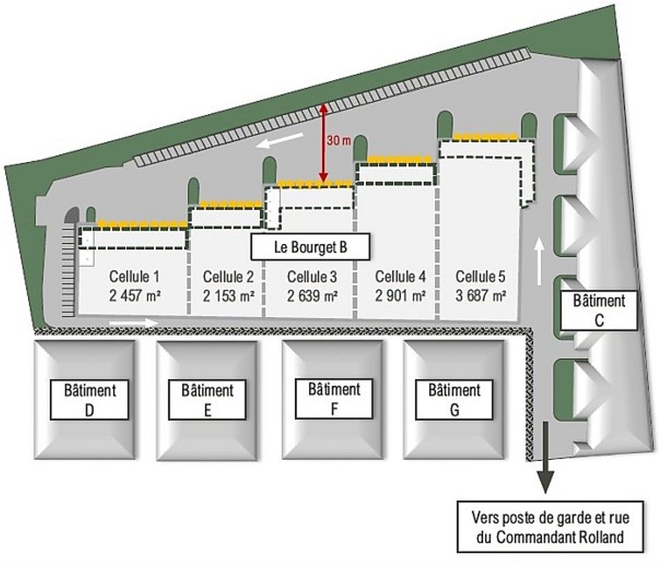 Entrepôt / Local d'activités Location 93350 LE BOURGET