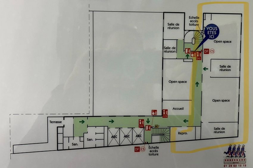 Bureau Location 75009 PARIS 42 RUE DE CHATEAUDUN