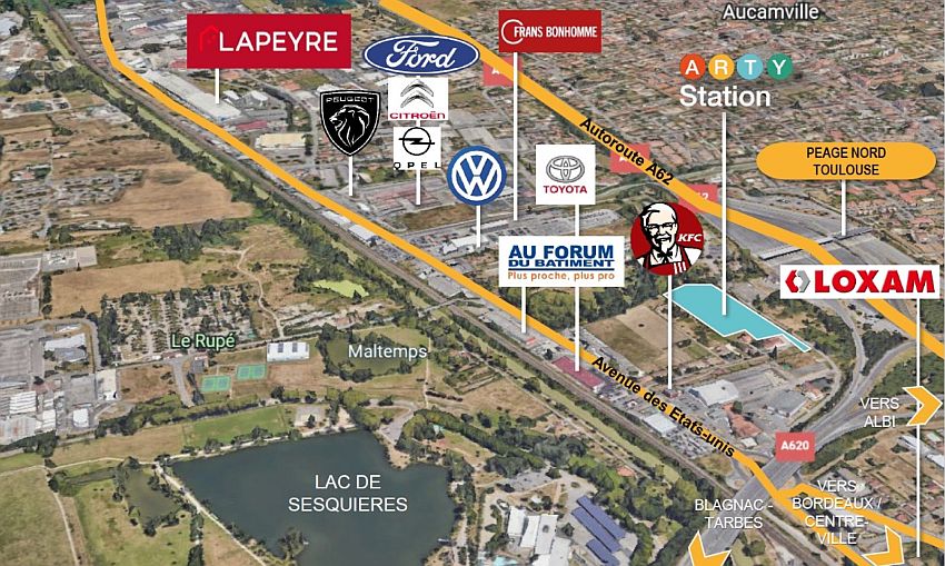 Local d'activités Location 31200 TOULOUSE