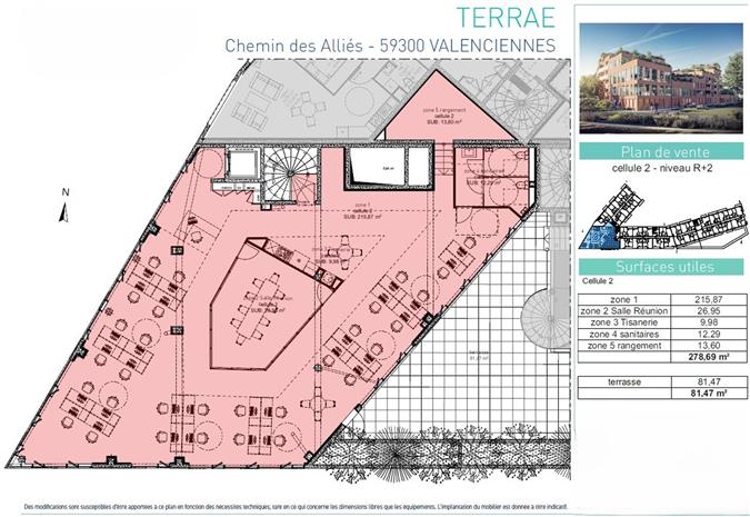 Bureau Vente/Location 59300 VALENCIENNES