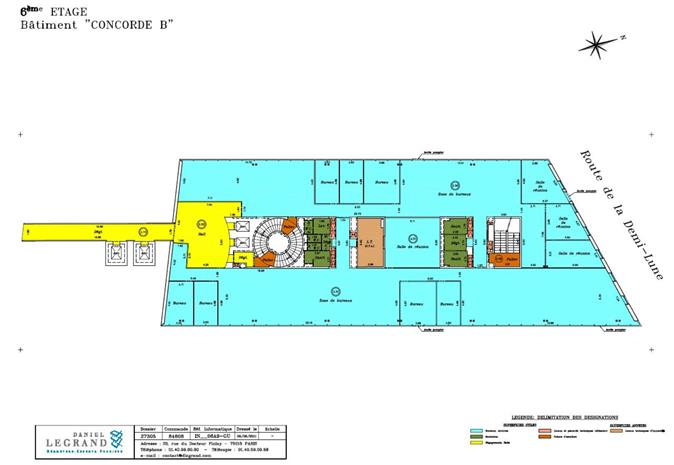 Bureau Location 92800 PUTEAUX 76 ROUTE DE LA DEMI LUNE