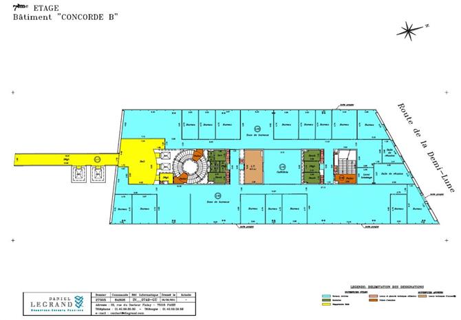 Bureau Location 92800 PUTEAUX 76 ROUTE DE LA DEMI LUNE