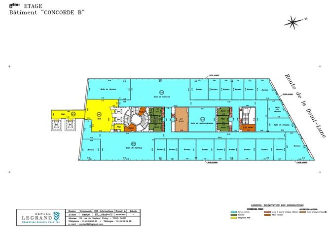 Bureau Location 92800 PUTEAUX 76 ROUTE DE LA DEMI LUNE