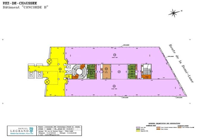 Bureau Location 92800 PUTEAUX 76 ROUTE DE LA DEMI LUNE