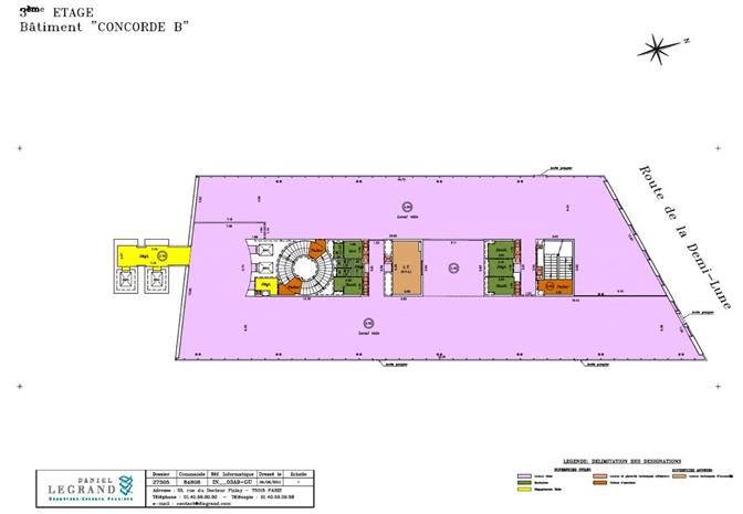 Bureau Location 92800 PUTEAUX 76 ROUTE DE LA DEMI LUNE