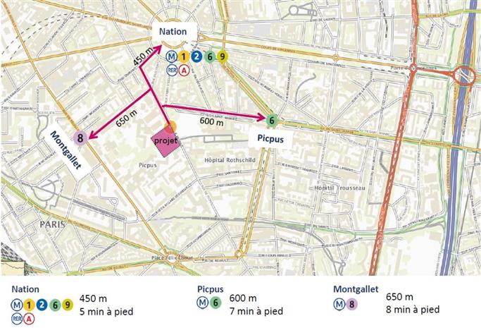 Bureau Location 75012 PARIS
