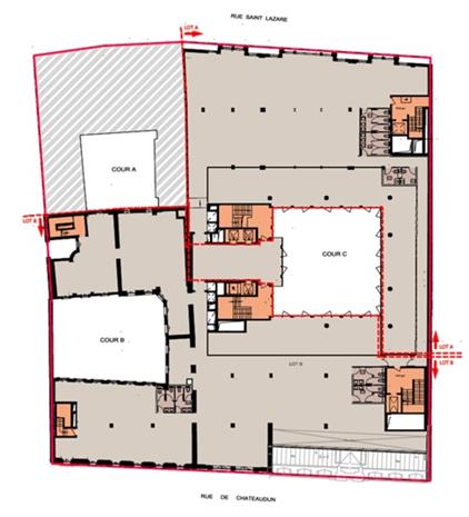 Bureau Location 75009 PARIS 44-48 RUE DE CHATEAUDUN