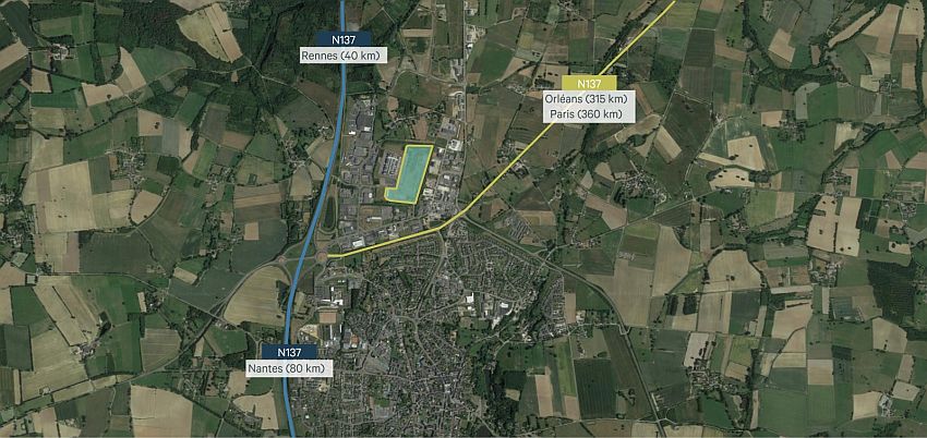 Entrepôt / Local d'activités Location 35470 BAIN DE BRETAGNE  ALLEE DE LA RANCE