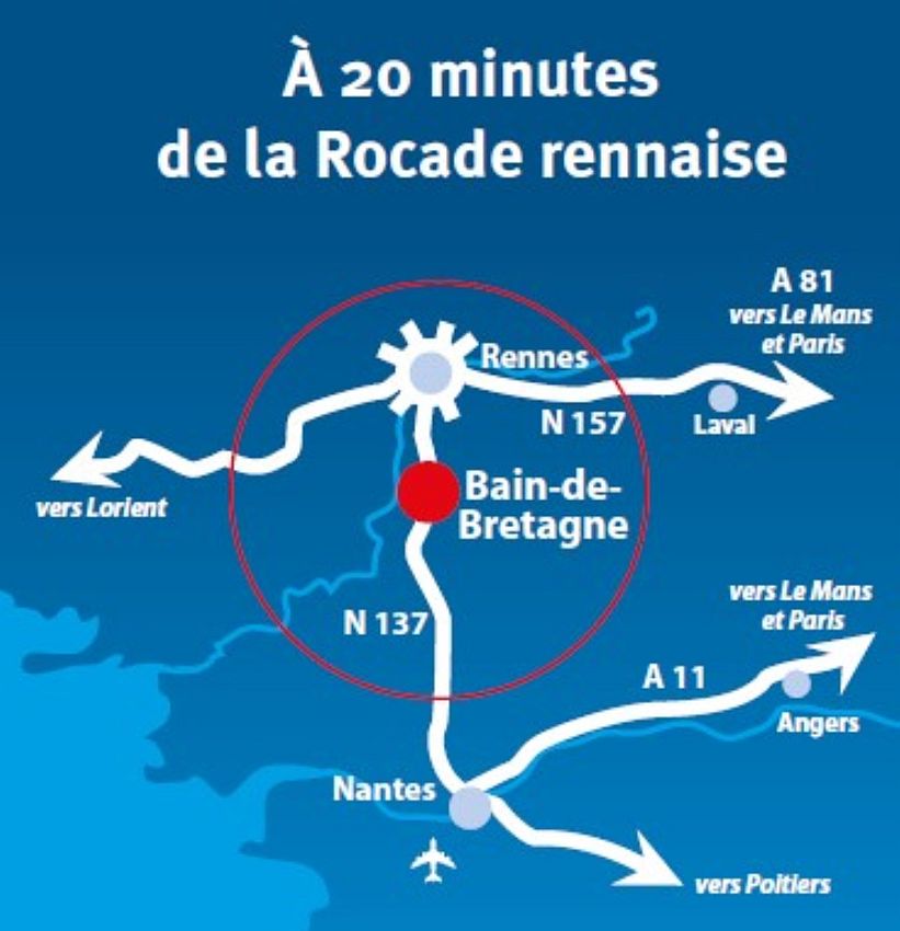 Entrepôt / Local d'activités Location 35470 BAIN DE BRETAGNE  ALLEE DE LA RANCE