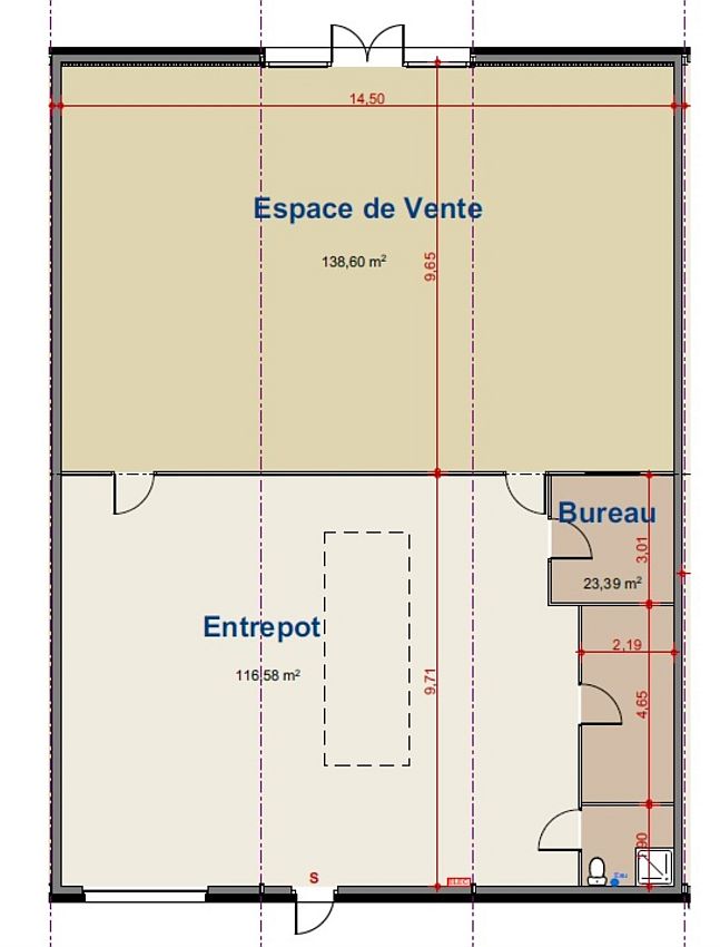 Local d'activités Location 31100 TOULOUSE