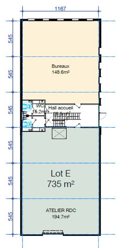 Local d'activités Vente/Location 33600 PESSAC