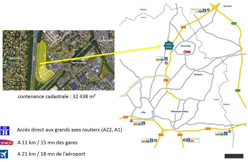 Local d'activités Vente/Location 59910 BONDUES