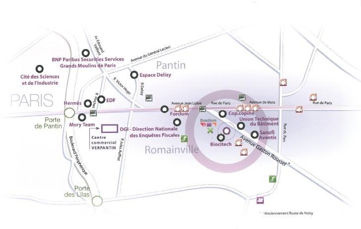 Bureau Location 93230 ROMAINVILLE