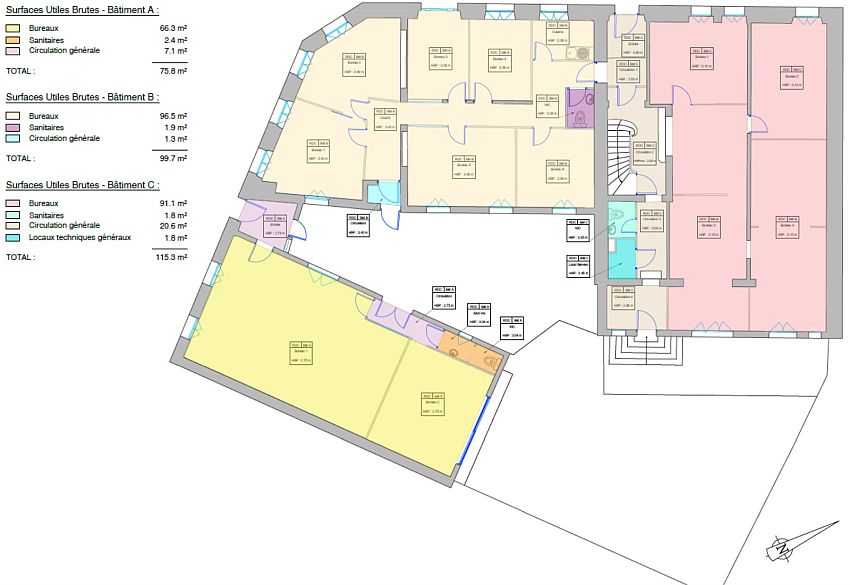 Bureau Vente/Location 33300 BORDEAUX 92 COURS SAINT LOUIS