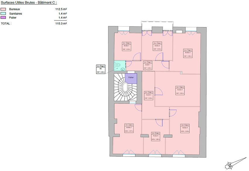 Bureau Vente/Location 33300 BORDEAUX 92 COURS SAINT LOUIS