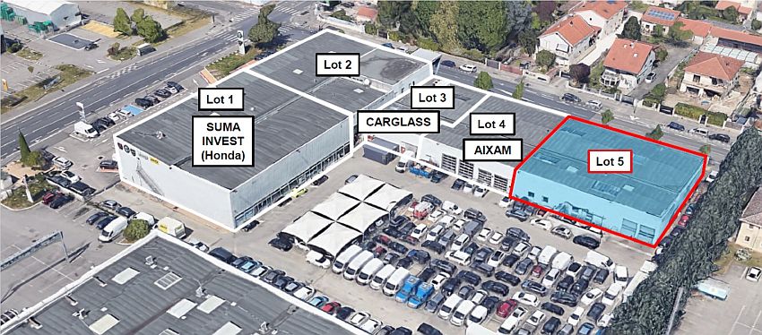 Local d'activités Location 69200 VENISSIEUX