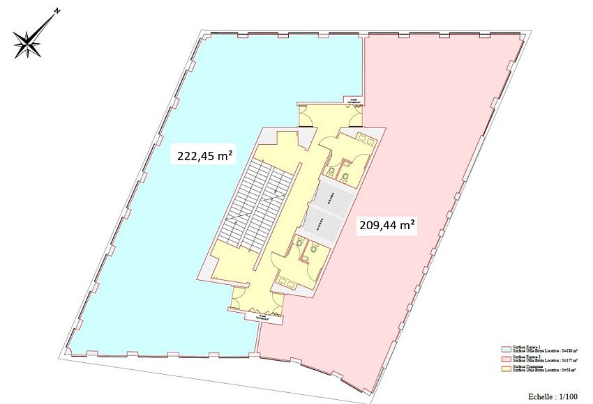 Bureau Location 33800 BORDEAUX 19-21 RUE CARLE VERNET