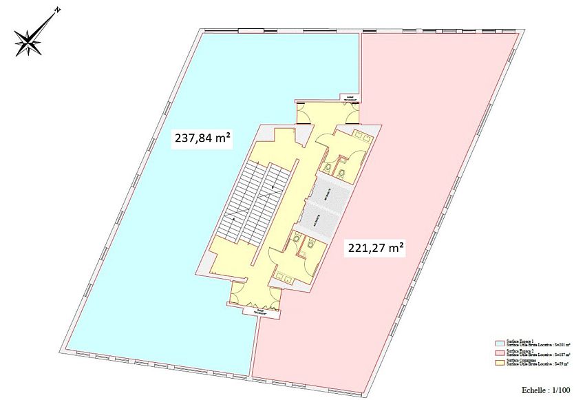 Bureau Location 33800 BORDEAUX 19-21 RUE CARLE VERNET