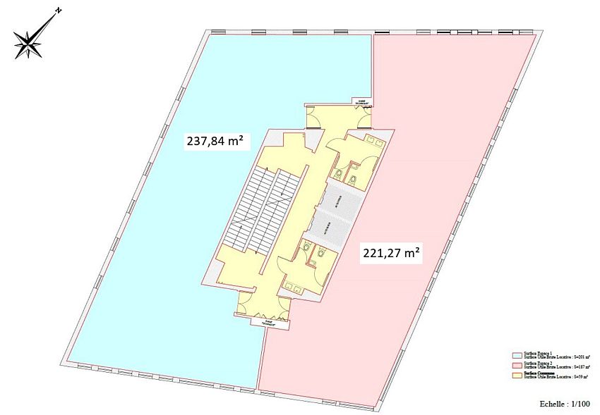 Bureau Location 33800 BORDEAUX 19-21 RUE CARLE VERNET