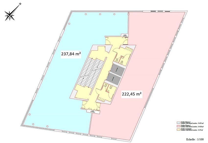 Bureau Location 33800 BORDEAUX 19-21 RUE CARLE VERNET