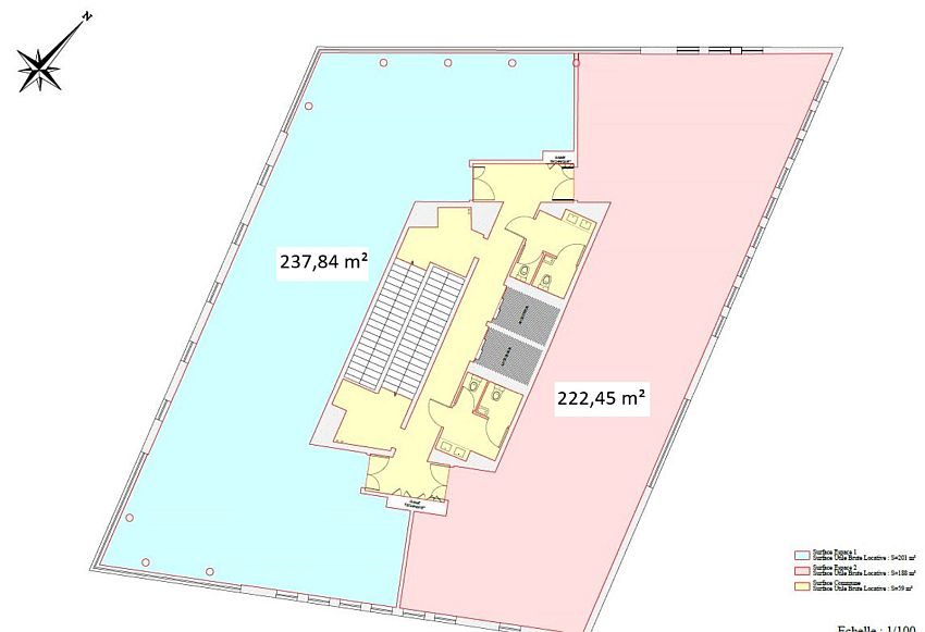 Bureau Location 33800 BORDEAUX 19-21 RUE CARLE VERNET