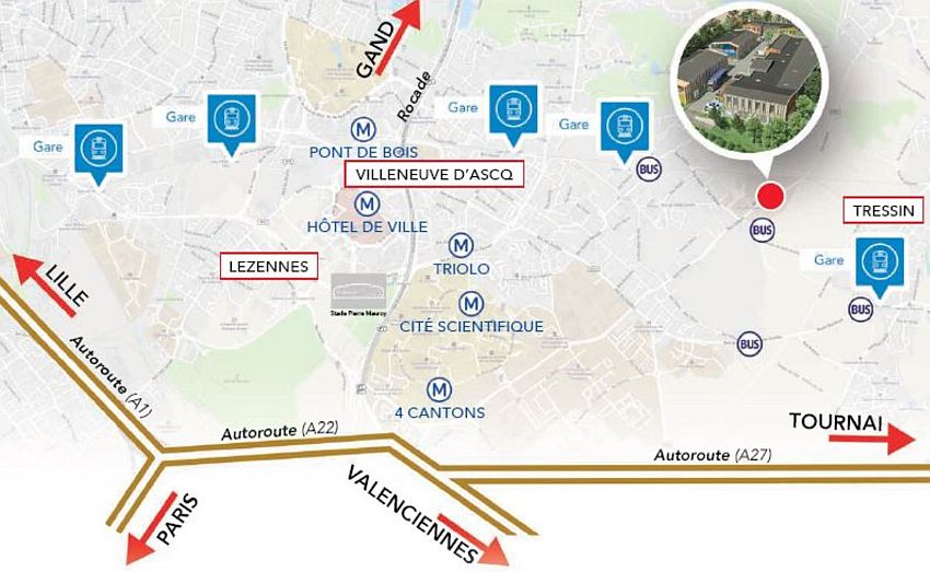 Bureau Vente/Location 59650 VILLENEUVE D'ASCQ