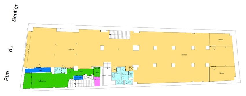 Bureau Location 75002 PARIS