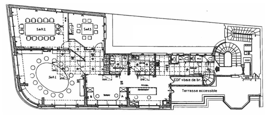 Bureau Location 75008 PARIS 38 RUE JEAN MERMOZ
