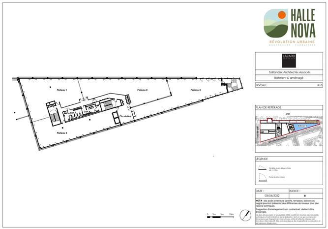 Bureau Location 34000 MONTPELLIER  RUE LADY ADA LOVELACE