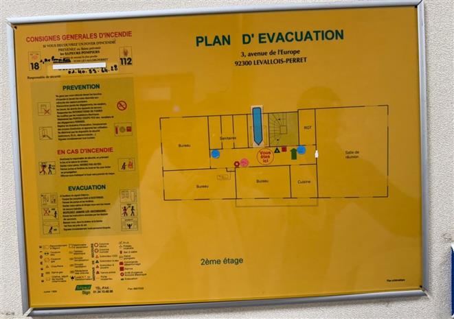 Bureau Location 92300 LEVALLOIS PERRET