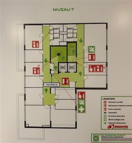 Bureau Location 75014 PARIS 31-35 RUE FROIDEVAUX