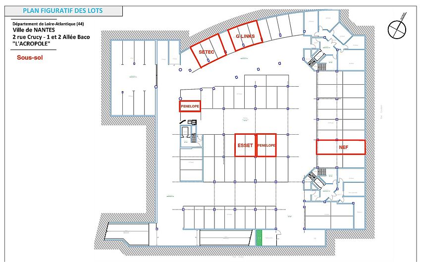 Bureau Vente 44000 NANTES 1 ALLEE BACO