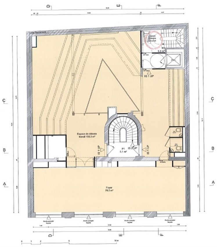 Bureau Location 75002 PARIS 9 RUE D'ALEXANDRIE