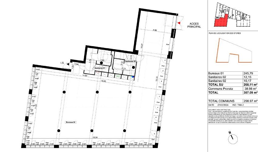 Bureau Vente 33800 BORDEAUX 12-16 RUE DES MOTS PASSANTS