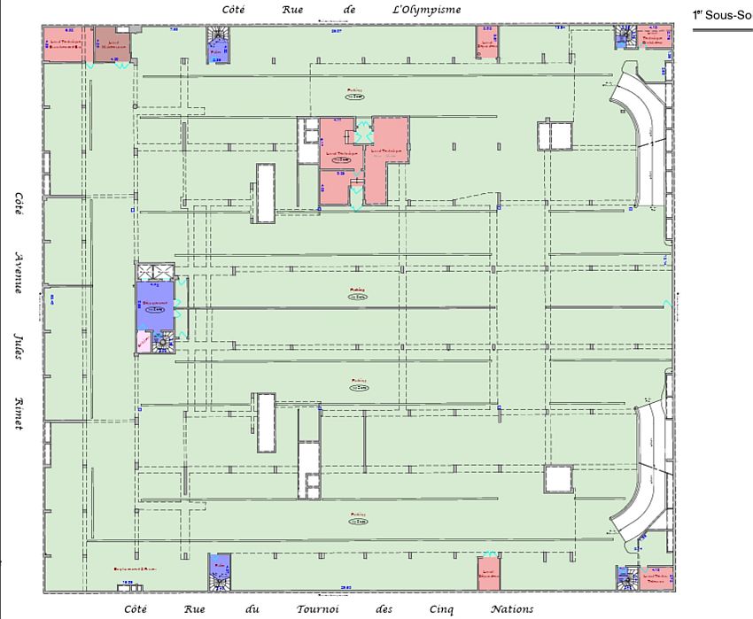 Bureau Location 93210 LA PLAINE ST DENIS