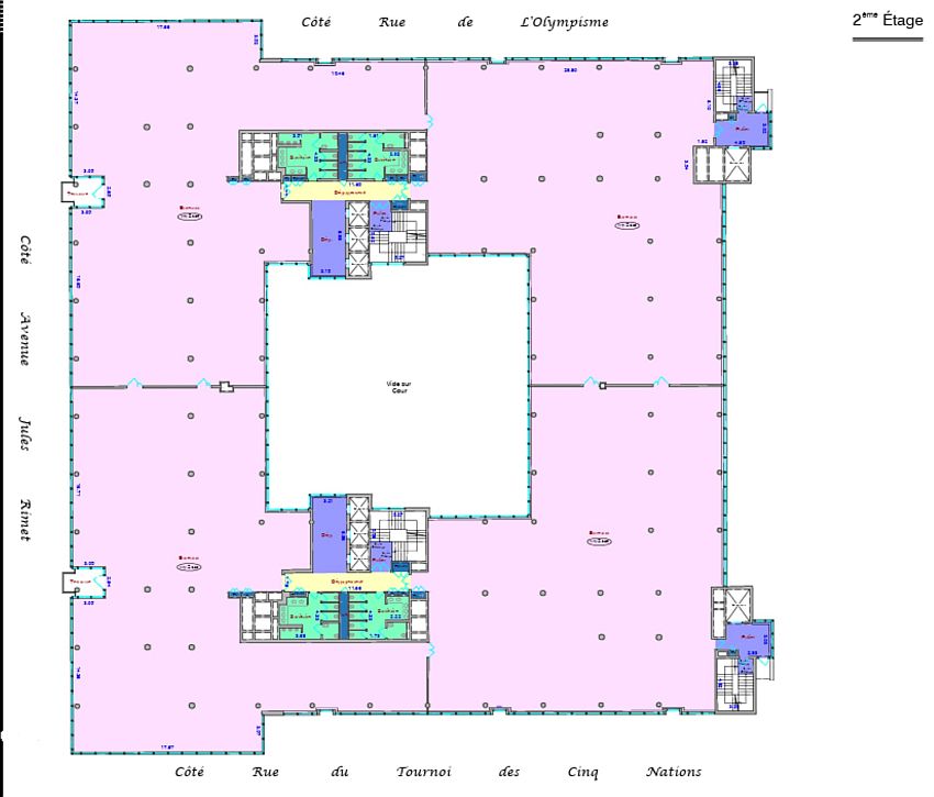Bureau Location 93210 LA PLAINE ST DENIS