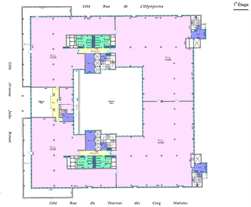 Bureau Location 93210 LA PLAINE ST DENIS