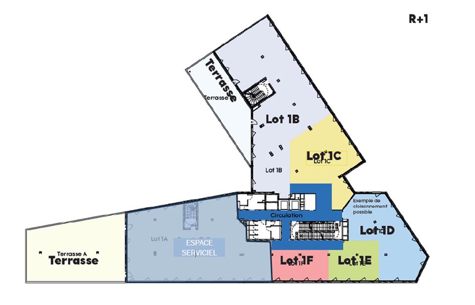 Bureau Vente/Location 69009 LYON 54 AVENUE ROSA PARKS
