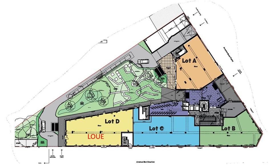 Bureau Vente/Location 69009 LYON 54 AVENUE ROSA PARKS