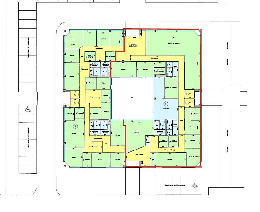 Bureau Location 33700 MERIGNAC  AVENUE DE MAGUDAS