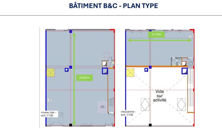Entrepôt / Local d'activités Location 95500 GONESSE