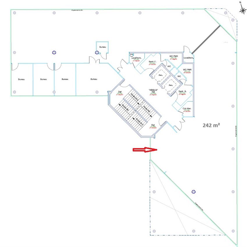 Bureau Location 31200 TOULOUSE 56 BOULEVARD DE L'EMBOUCHURE