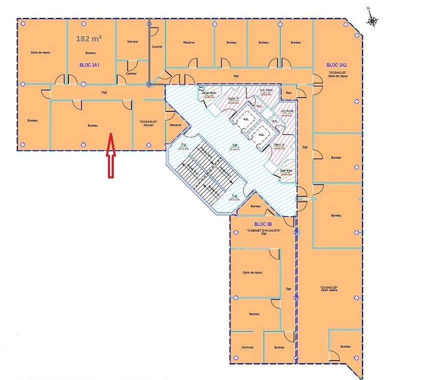 Bureau Location 31200 TOULOUSE 56 BOULEVARD DE L'EMBOUCHURE