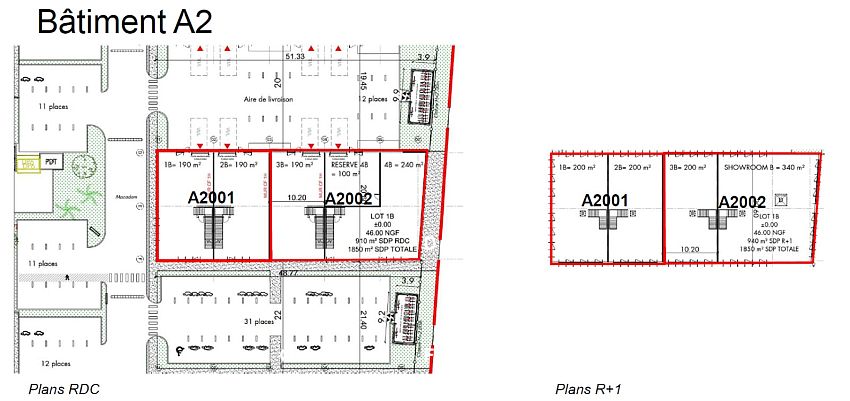 Local d'activités Location 33185 LE HAILLAN 3 RUE TOUSSAINT CATROS