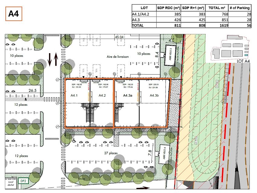 Local d'activités Location 33185 LE HAILLAN 3 RUE TOUSSAINT CATROS