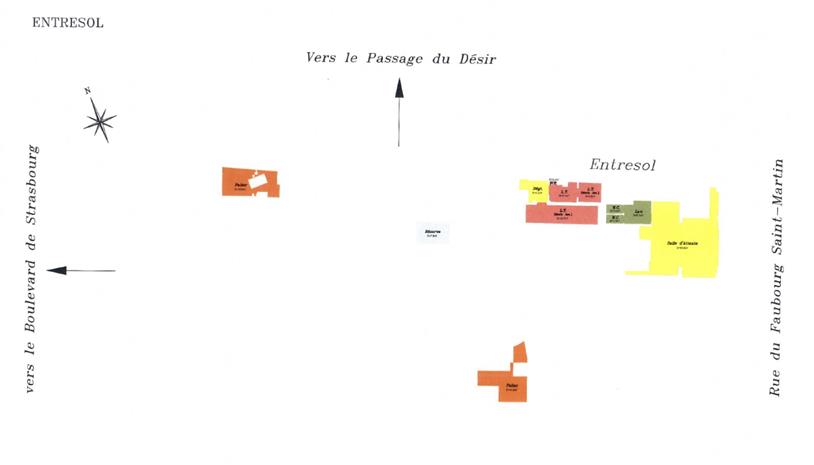 Bureau Location 75010 PARIS 85-87 RUE DU FAUBOURG SAINT MARTIN