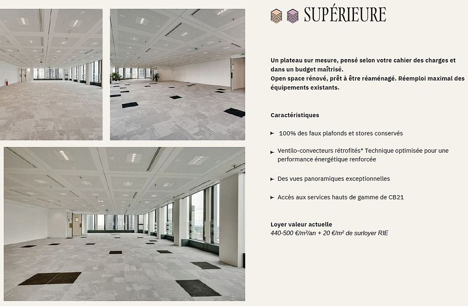 Bureau Location 92400 COURBEVOIE 16 PLACE DE L'IRIS